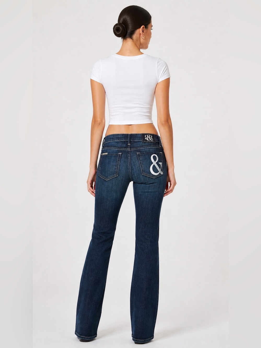 ROCK & REPUBLIC Bootcut Jeans Mid-Rise Dark Wash
